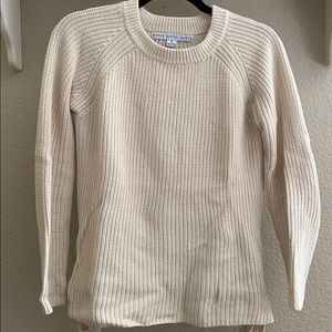 HYFVE Cream Colored Crew Neck Sweater
